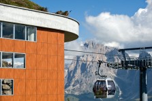 Cabinovia Bullaccia sull'Alpe di Siusi